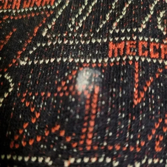 Mecca Polo Shirt Men XXL AOP Cotton Short Sleeve Deadstock Vintage 90s - Picture 4 of 5